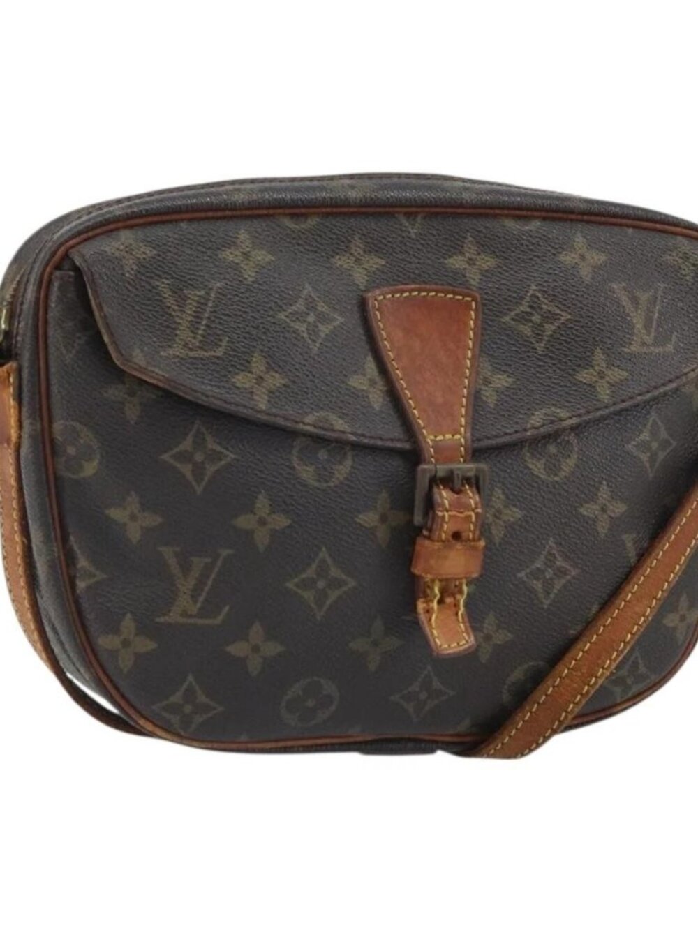 LOUIS VUITTON Monogram Jeune Fille MM Shoulder Bag